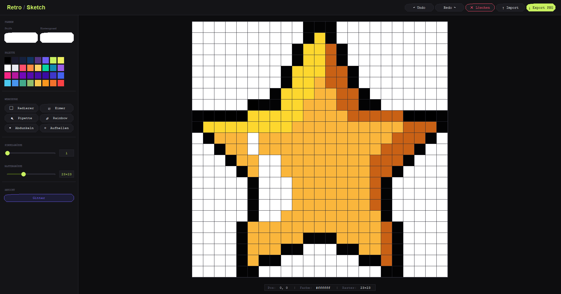 Retrosketch Screenshot